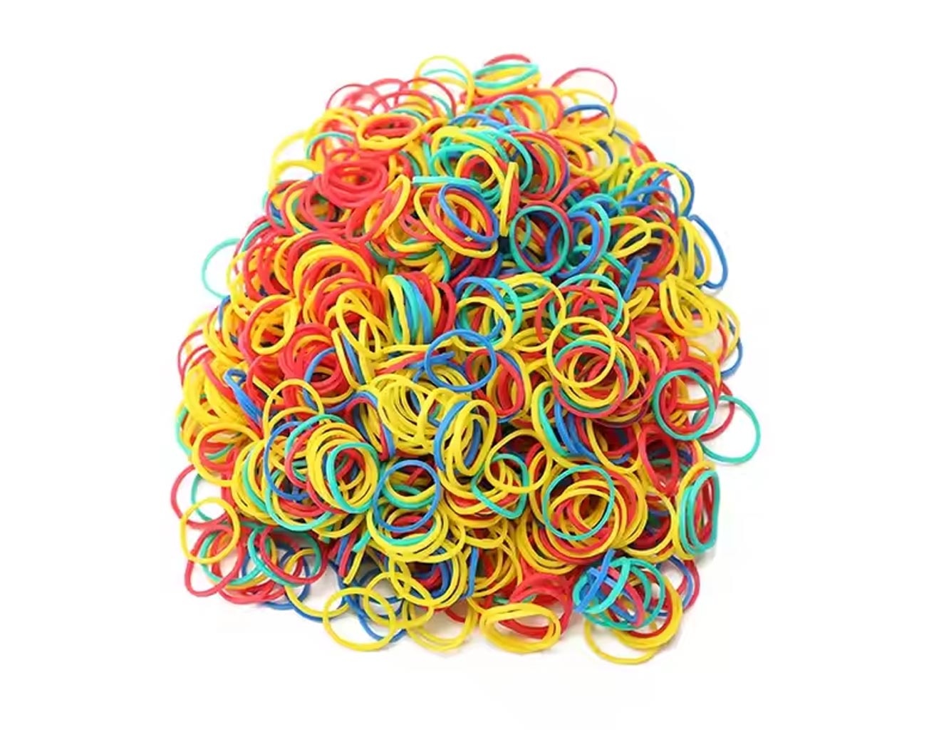Small Colored Rubber Band and Tpr Hair Band for Girl Decorative Rainbow Hand Bracelet Hair Band for Girl