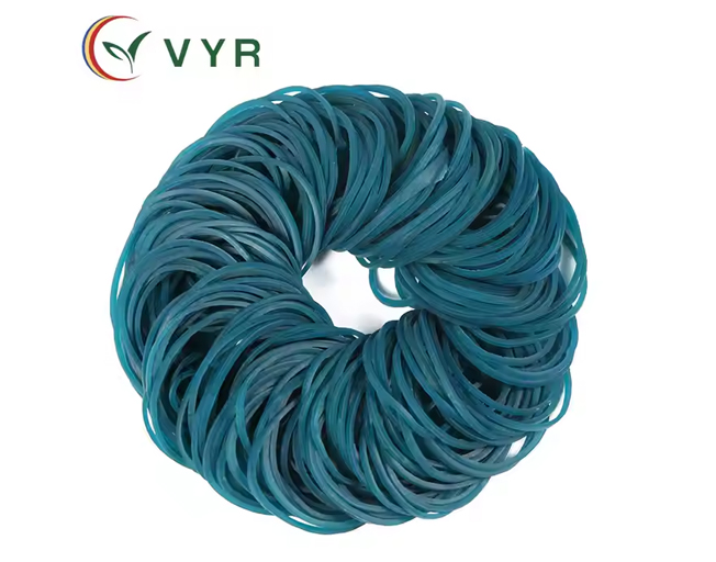 The Most Popular Factory Price Blue Natural Rubber Belt with a Diameter of 1.5 Inches Is Used for Vegetables or Any Purpose