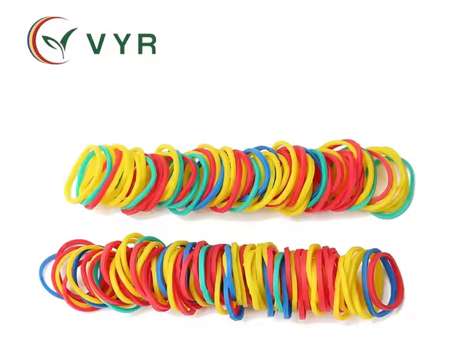 Small Colored Rubber Band and Tpr Hair Band for Girl Decorative Rainbow Hand Bracelet Hair Band for Girl