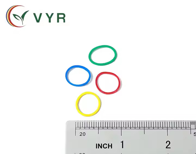 Small Colored Rubber Band and Tpr Hair Band for Girl Decorative Rainbow Hand Bracelet Hair Band for Girl