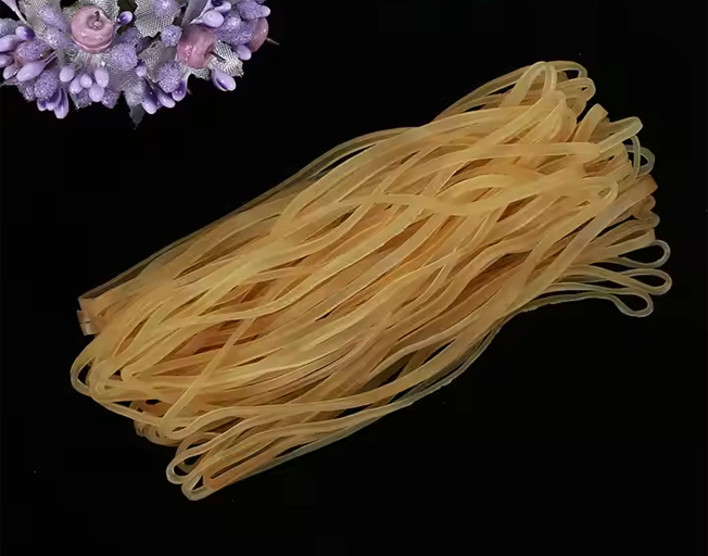 Wholesale YUEYI Industrial 16cm Natural Color Elastic Latex Rubber Band Manufacturer