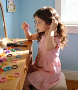 Discovering the Charm of Child-Friendly Hair Ties: A Guide to TPR Series Rubber Bands