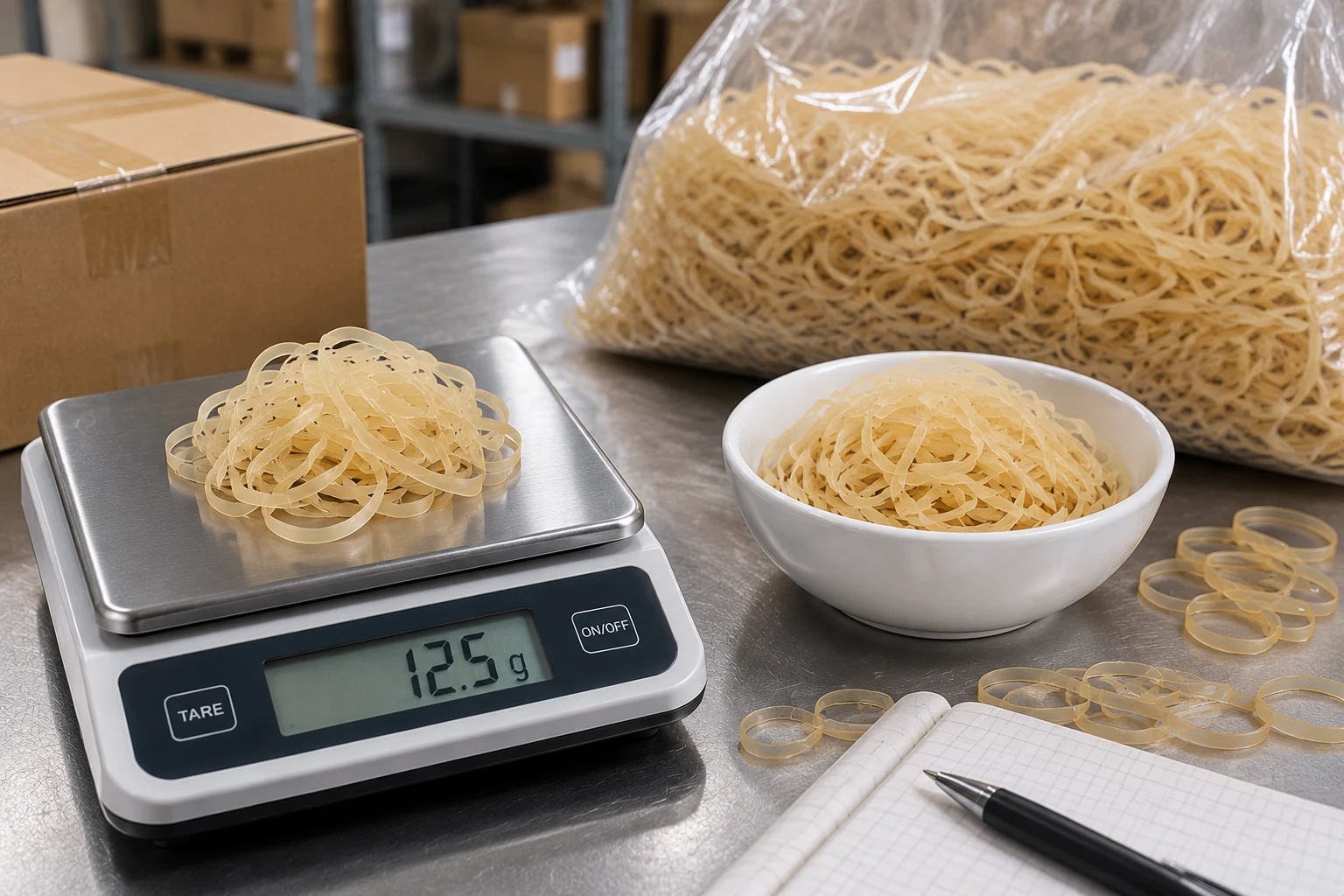 How Many Rubber Bands Are in a Pound or Kilogram? Bulk Quantity Calculator How Many Rubber Bands Are in a Pound or Kilogram? Bulk Quantity Calculator