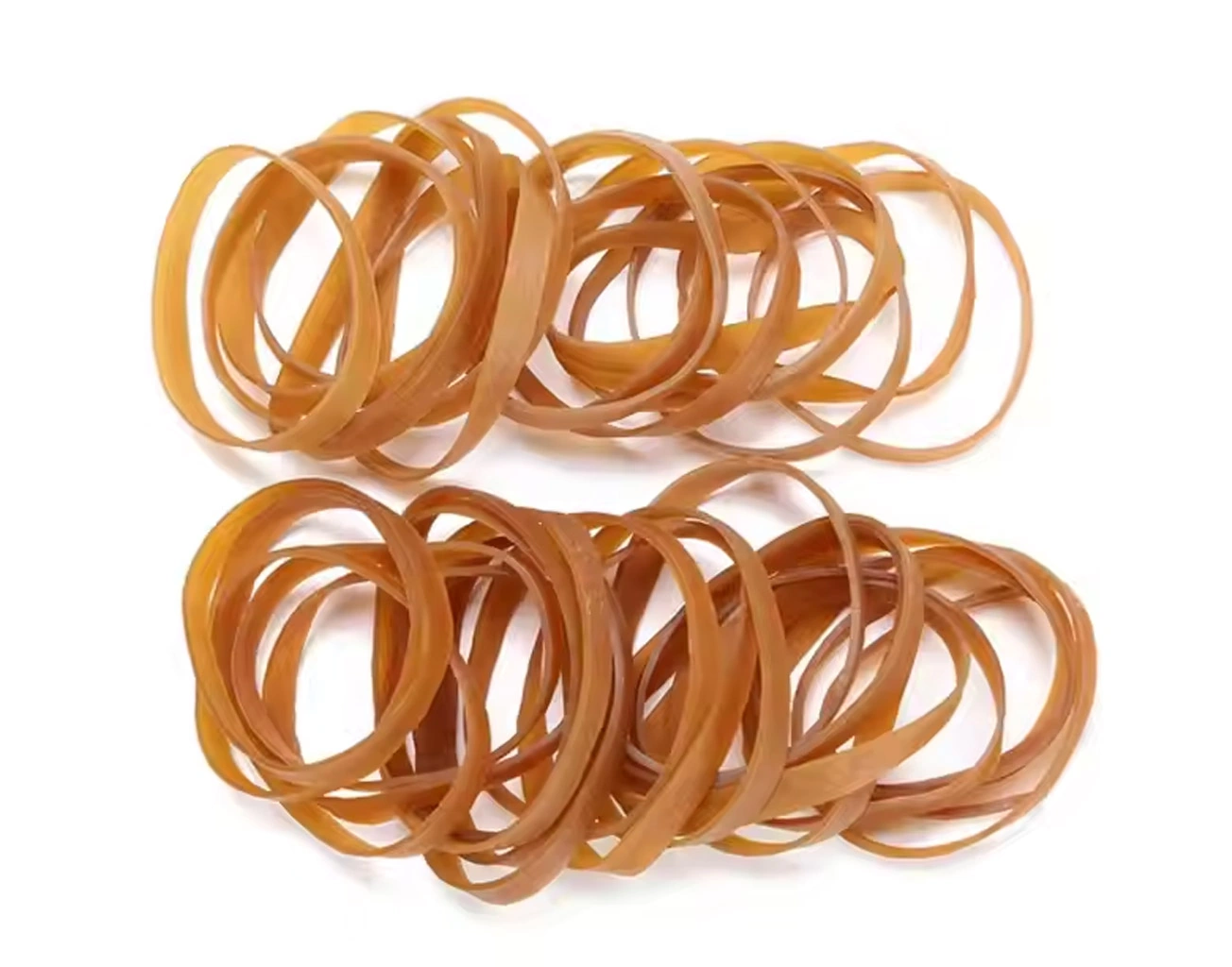 Round rubber bands from the official rubber product range