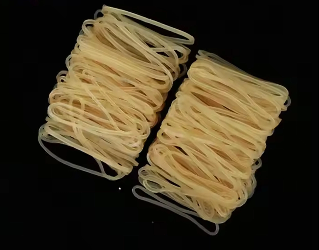 Translucent rubber bands for bulk orders